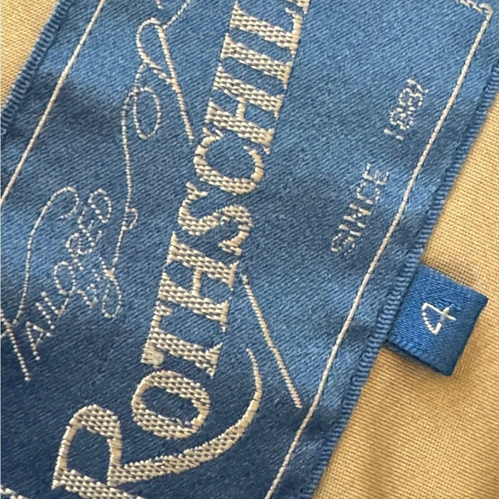 Rothschild Vintage Girls Jacket Tie Waist Raincoat Preppy Spring Coat 4T Classic